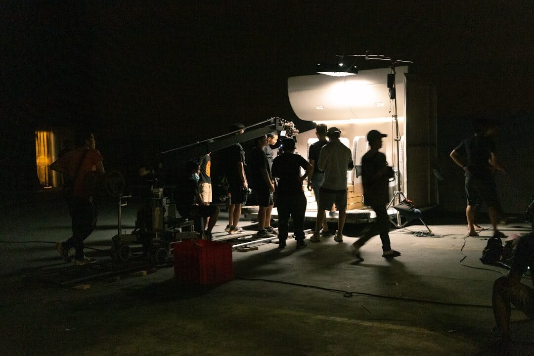 cinematic video project setup