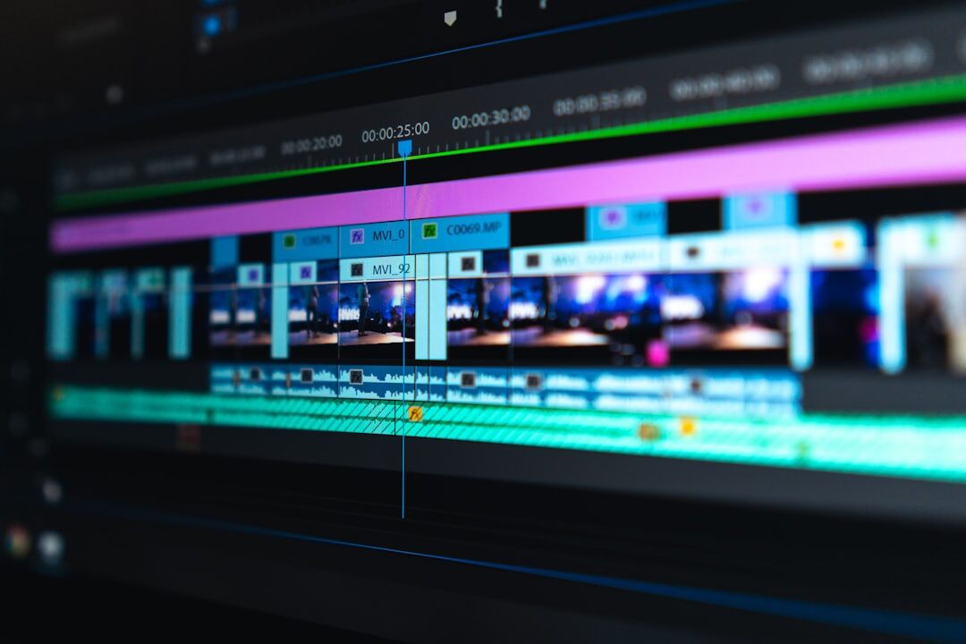 film editing timeline