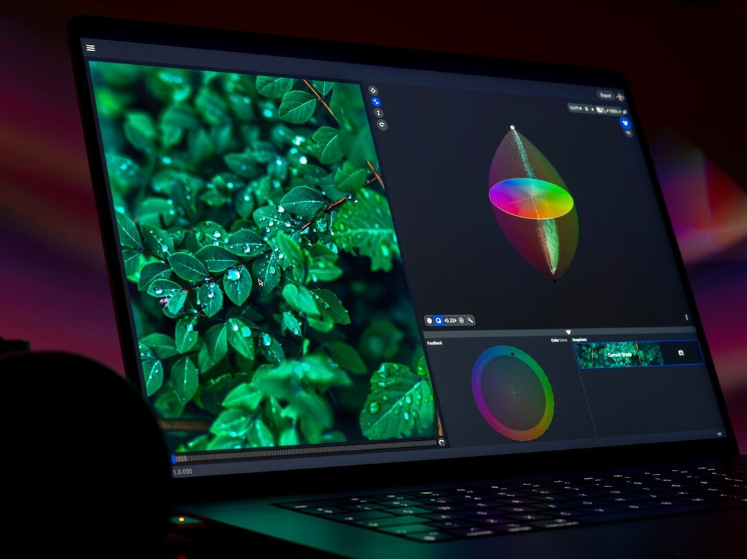 color correction tools in use