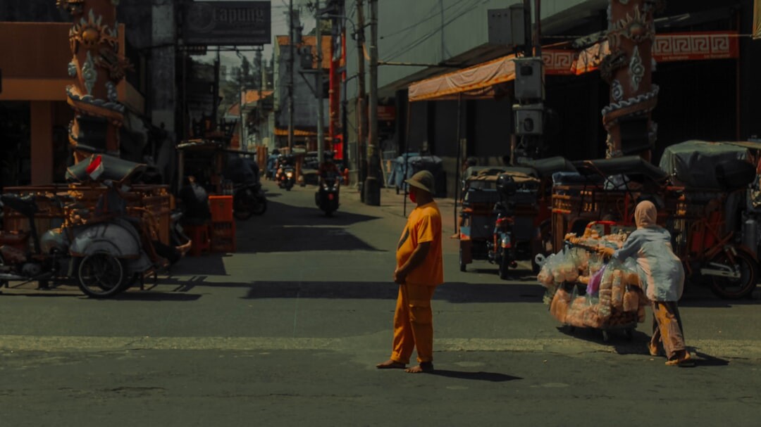 cinematic color graded scene